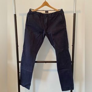 J. Crew Blue Chino Pants